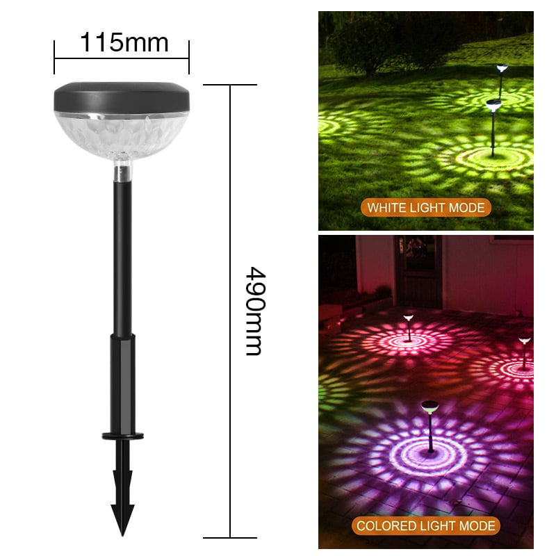 ☀️🔋 Solar Powered Multicolor Outdoor Light – 2 Color Specifications (Warm White / Cool White)🥳BUY 2 GET 10% OFF