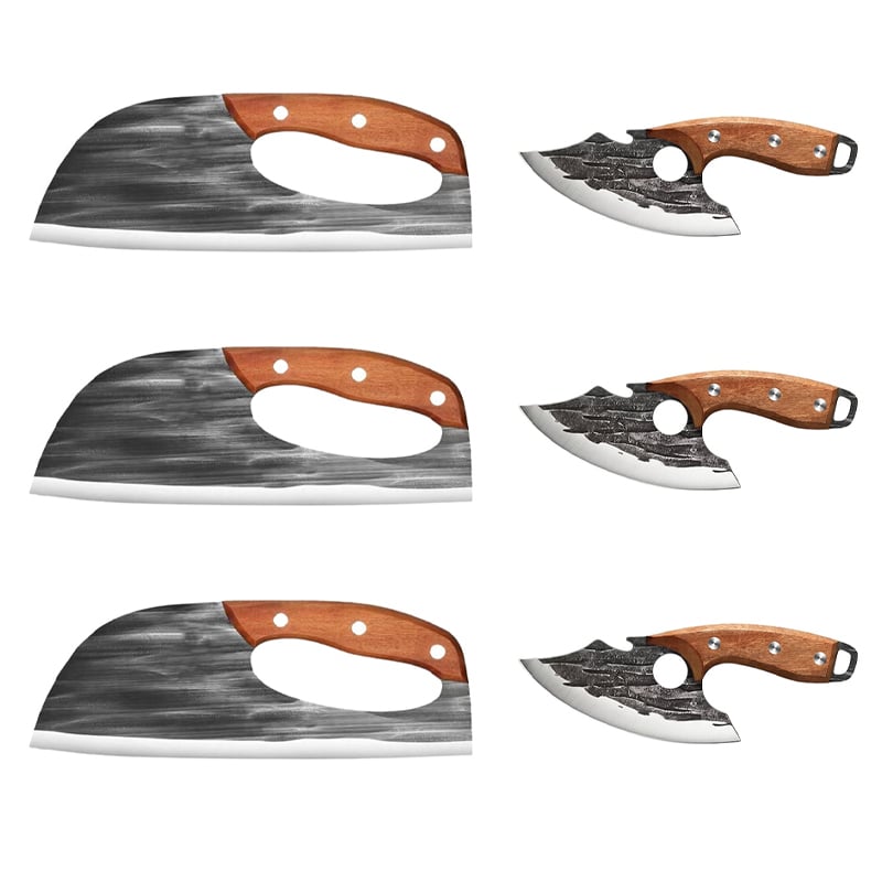 💎 Premium Hand-Forged Knives – Ultimate Kitchen Cutting Experience