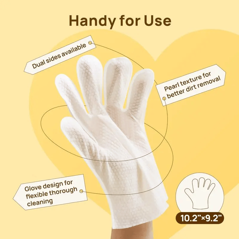 🔥20Pcs Deodorizing Pet Glove Wipes