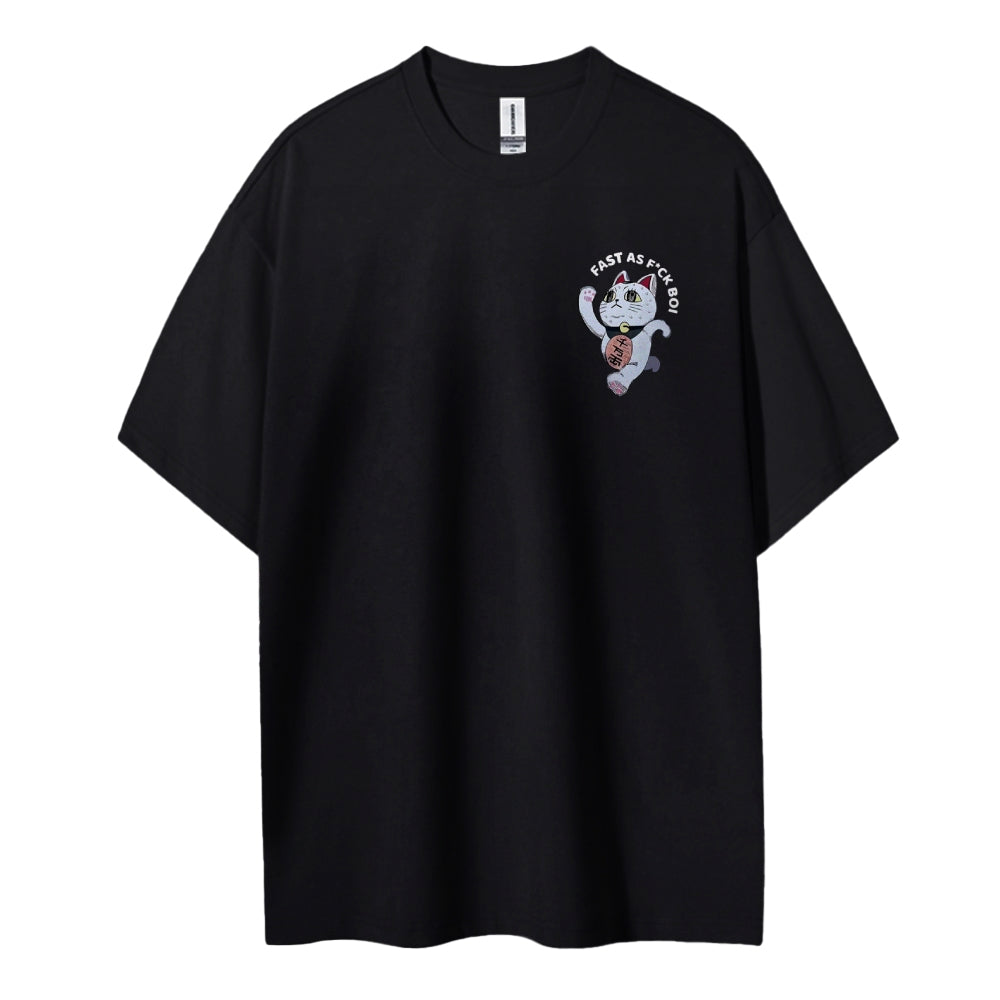 Unisex Round Neck Anime T-Shirt