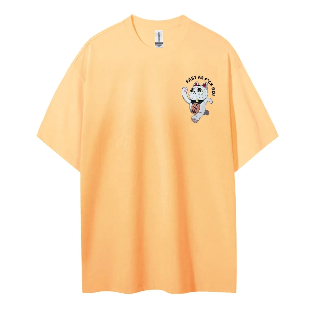 Unisex Round Neck Anime T-Shirt