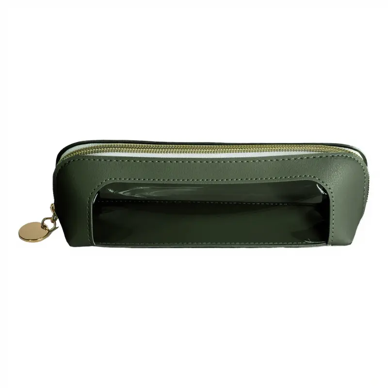 🌸 Multi-Compartment Makeup Brush Organizer Case