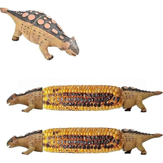 🦖 Dinosaur Corn Holders – Fun, Reusable & Stainless Steel Corn Cob Picks