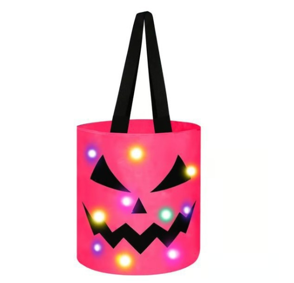 🔥50% OFF🎃LED Light Up Halloween Candy Bucket