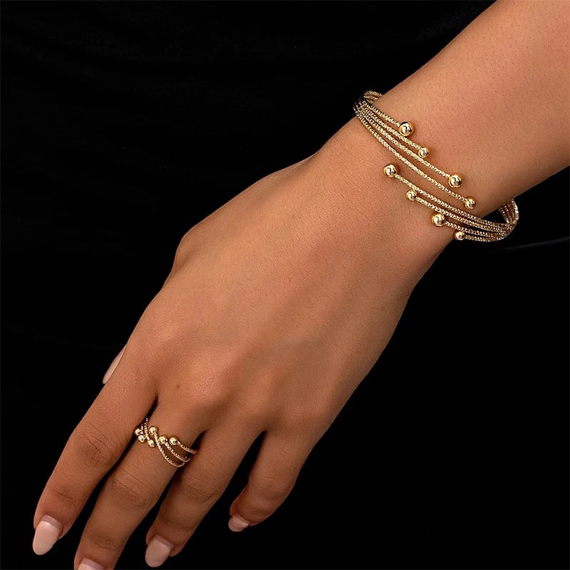 π 2026 Sale β Over 68,000 Sold! π Sparkle Wrap Bracelet Set for Women β Layered Shine Design β¨