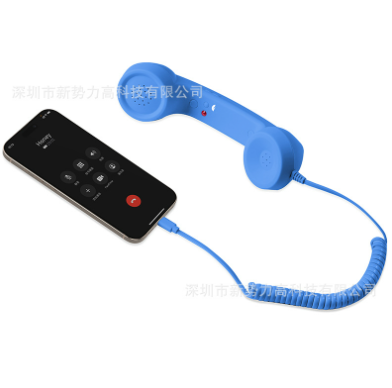 ☎️ Retro telephone handset with Type-C interface 📞