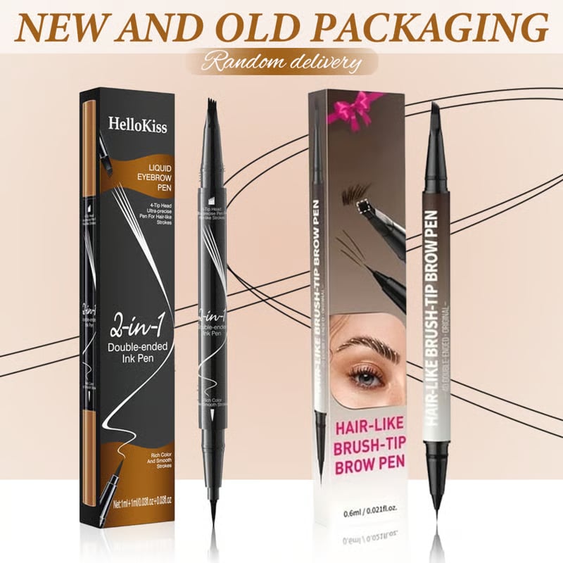 Achieve Perfect Brows – ✨ 4D Brow Pen – For Natural, All-Day Eyebrow & Eyeliner Perfection!