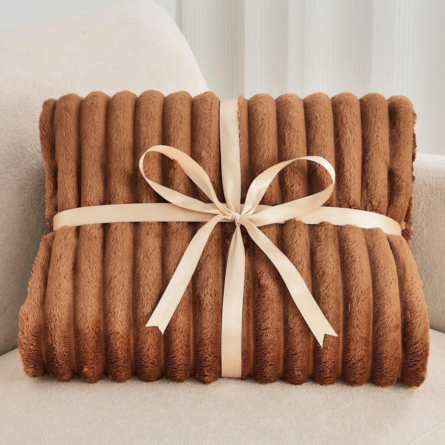 🎀Popular thickened plush nap blanket