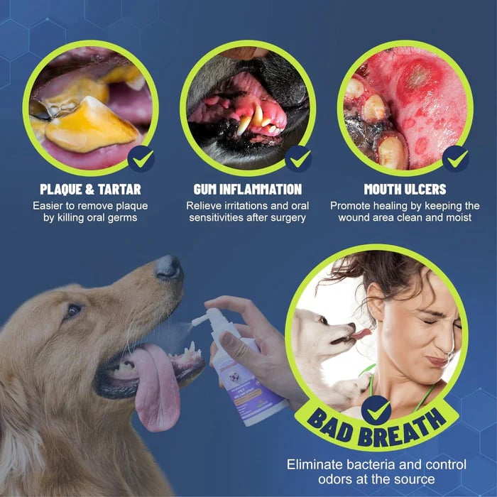 đ„Teeth Cleaning Spray for Dogs & Cats
