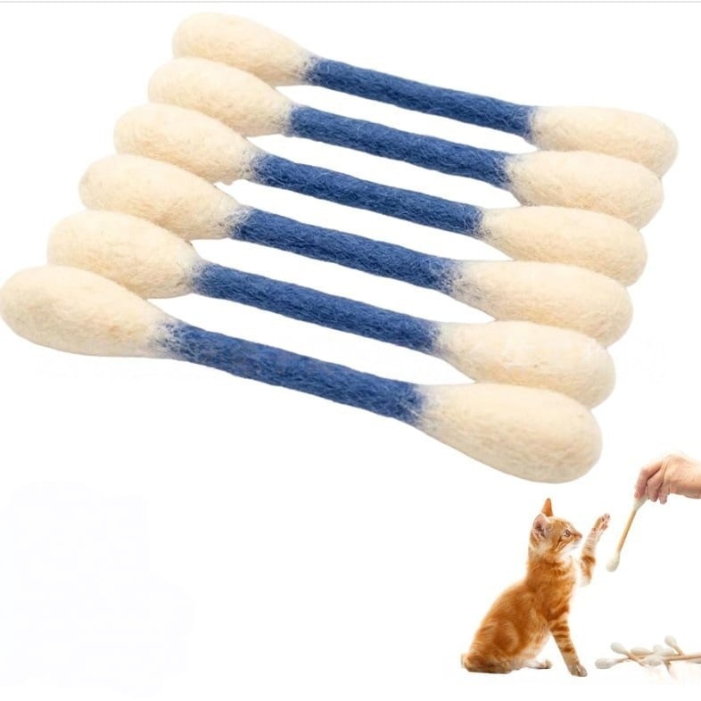 ❤️For happy, healthy, and active indoor cats🐱Swabs Large Size Cat Toys with Catnip 🔥🔥 Buy 2 Get 1 Free