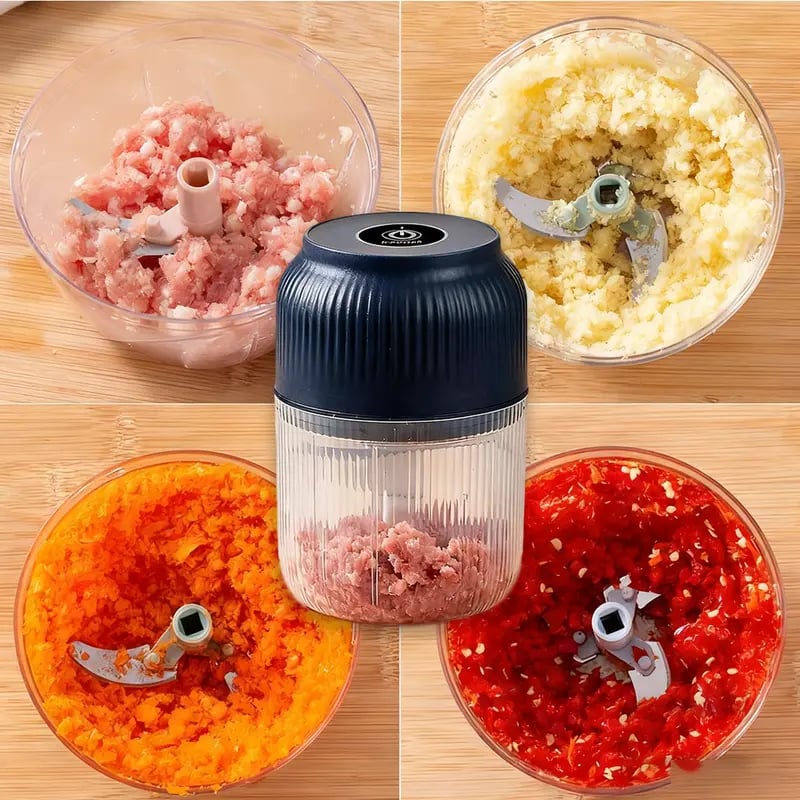 š„Hot Sale-Electric Mini Portable Veggie Chopper