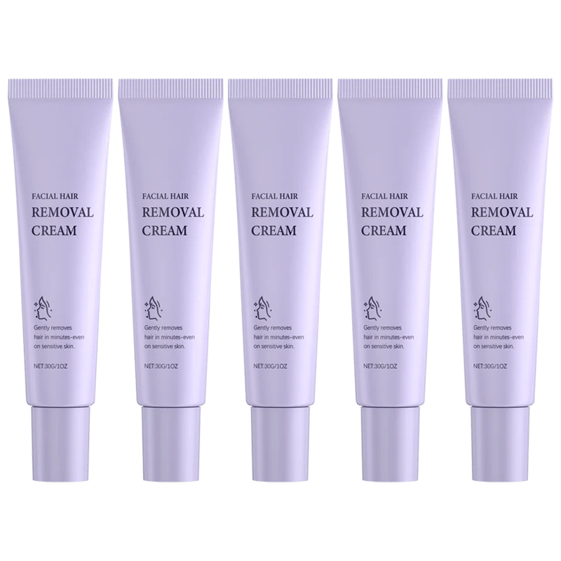 Gentle and Painless Facial Hair Removal Cream