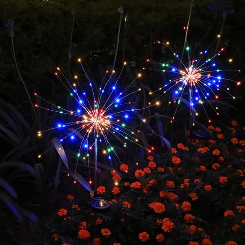 🎁Waterproof Solar Garden Fireworks Lamp
