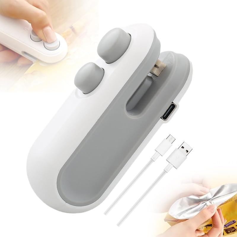 š„Mini Bag Sealer with Cutter and Magnet