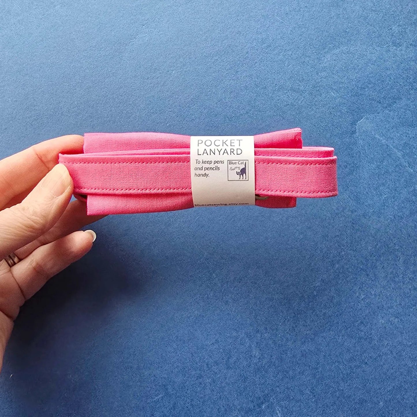 🔥LAST DAY 50% OFF - 👩🏫NEW UPGRADED Plain Fabric Pen Lanyards🥳Buy 2 Get 10% Off