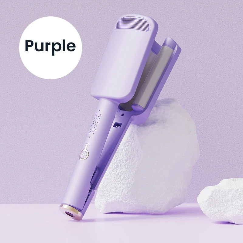 🌸 LIMITED-TIME 50% OFF! ✨ 32MM Wavy Hair Curler – Big Bouncy Curls, 4 Adjustable Heat Settings & Negative Ion Care – Salon-Quality Styling at Home 💇♀️