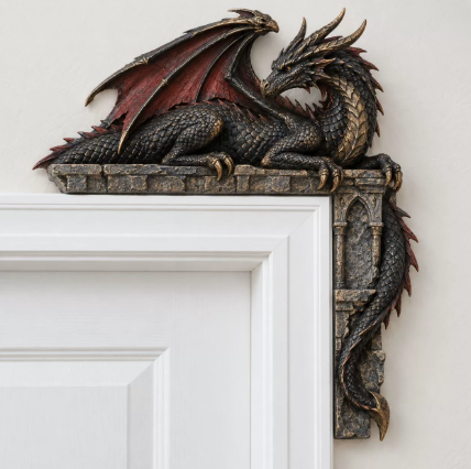 Gothic Castle Door Topper – Dark Fairytale Doorway Décor