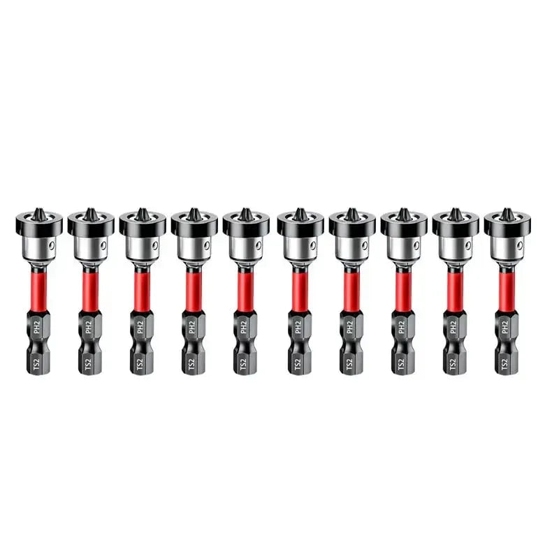 🔩5pcs Drywall Bit Attachment , PH2 Magnetic Drywall Screwdriver Bits