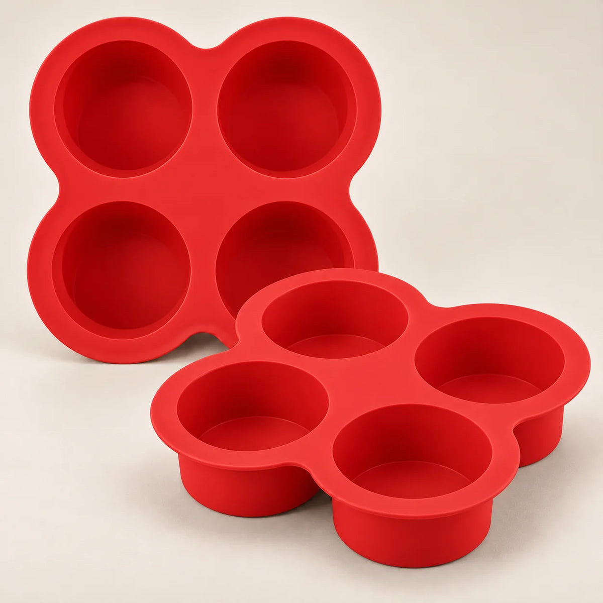 🍳 Silicone Air Fryer Egg Mold – 4-Cup Nonstick Baking Pan for Muffins, Egg Bites & Desserts