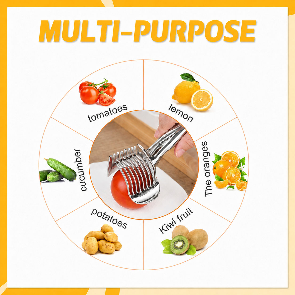 π₯ 50% OFF TODAY β 2-Pack Stainless Steel Kitchen Slicing Guide