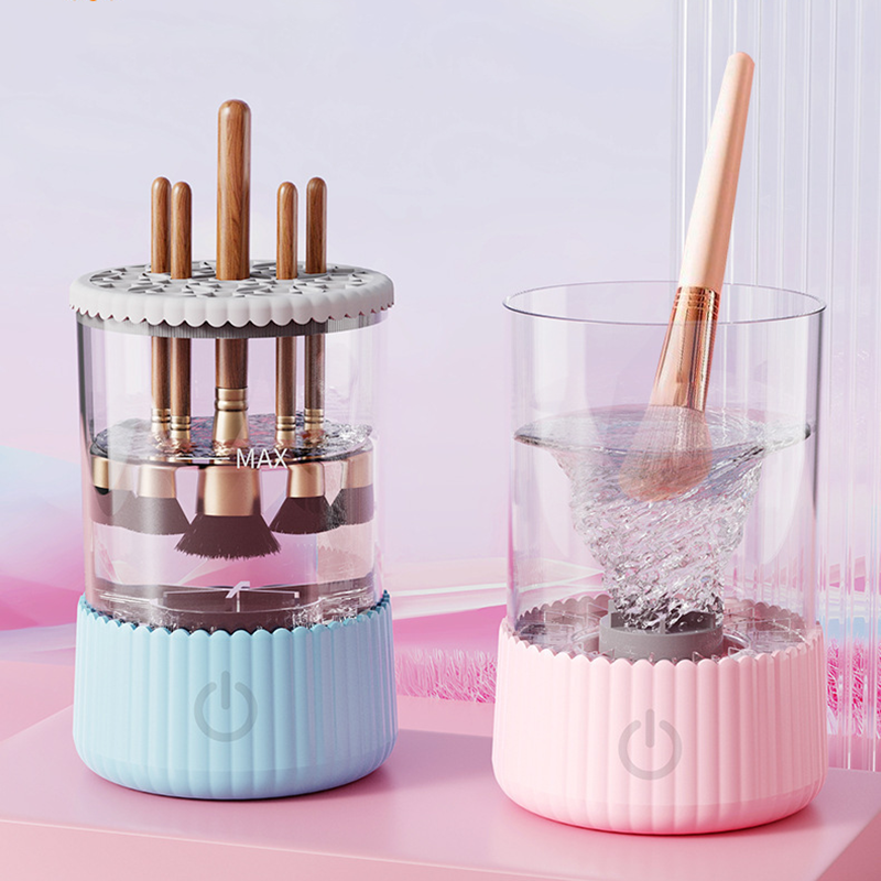 Automatic Makeup Brush Cleaner