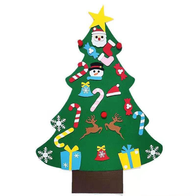 DIY Felt Christmas Tree Set