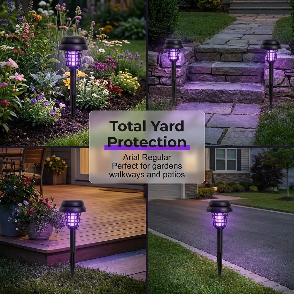 🔥Last Day 50% OFF ✨Solar Mosquito Zapper Light