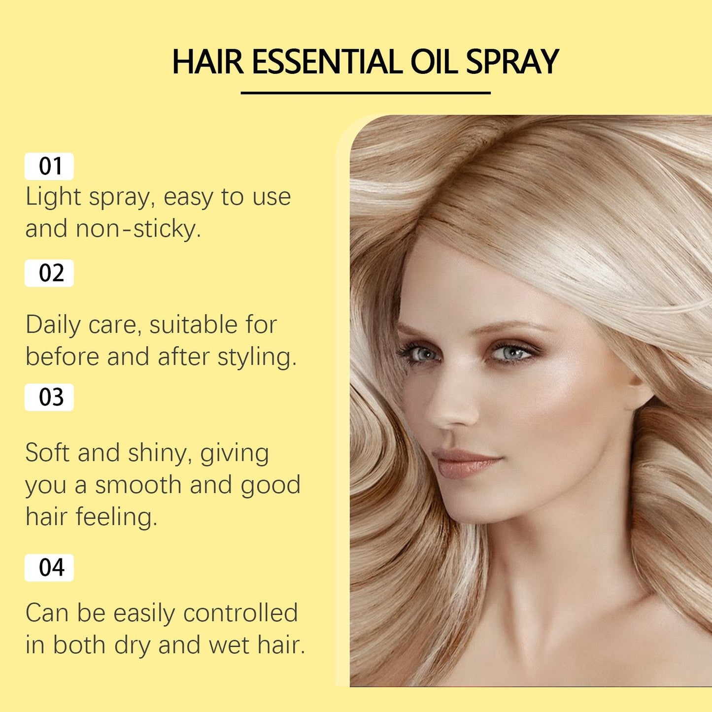 Conditioning Oil Spray Scalp & Hair Strengthener Leave-In Conditioner
