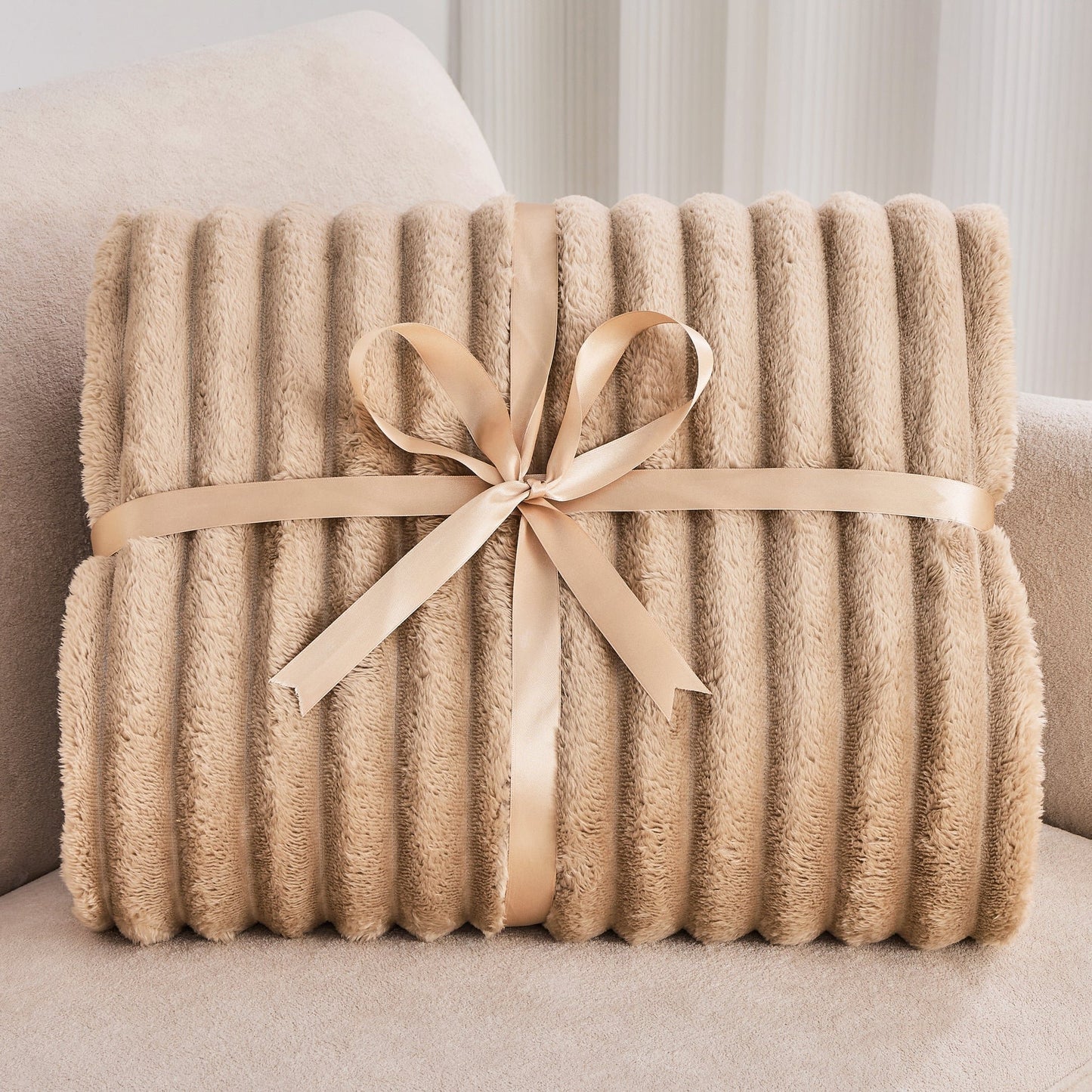 🎀Popular thickened plush nap blanket