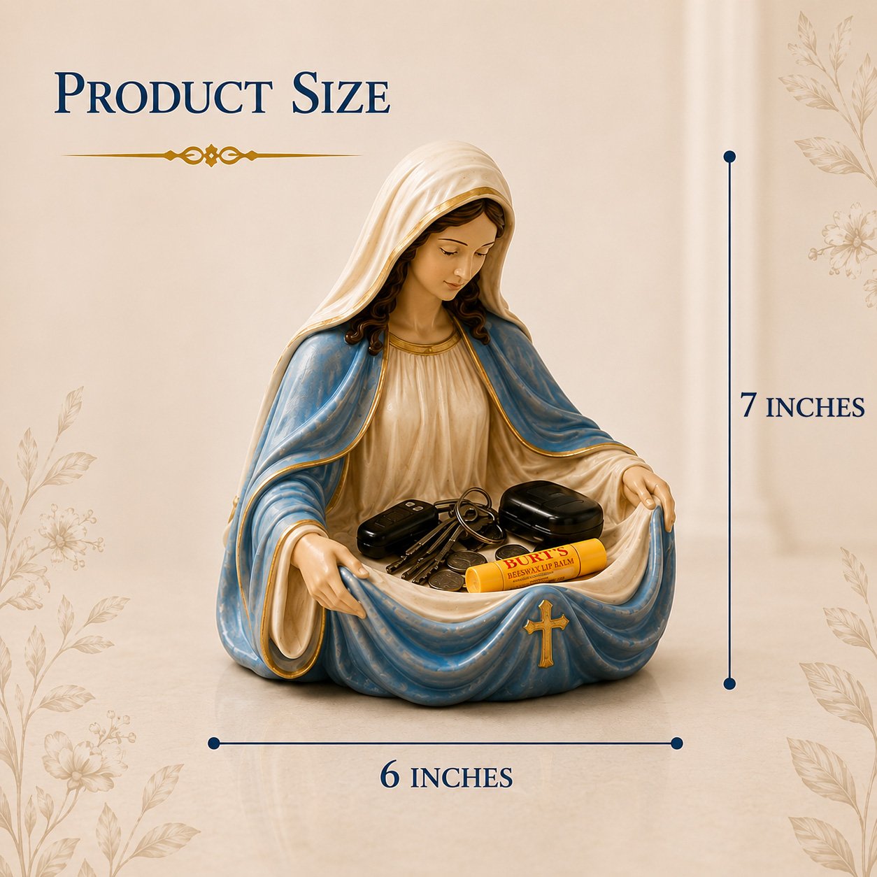 š„Last Day 50% OFF - Handmade Virgin Mary Catch-All Bowl