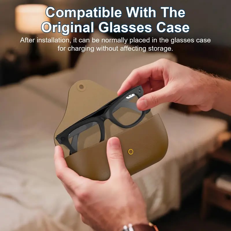 🔥12Pcs/Box Smart Glasses LED Privacy Stickers, Light Block Stickers for AI Smart Glasses