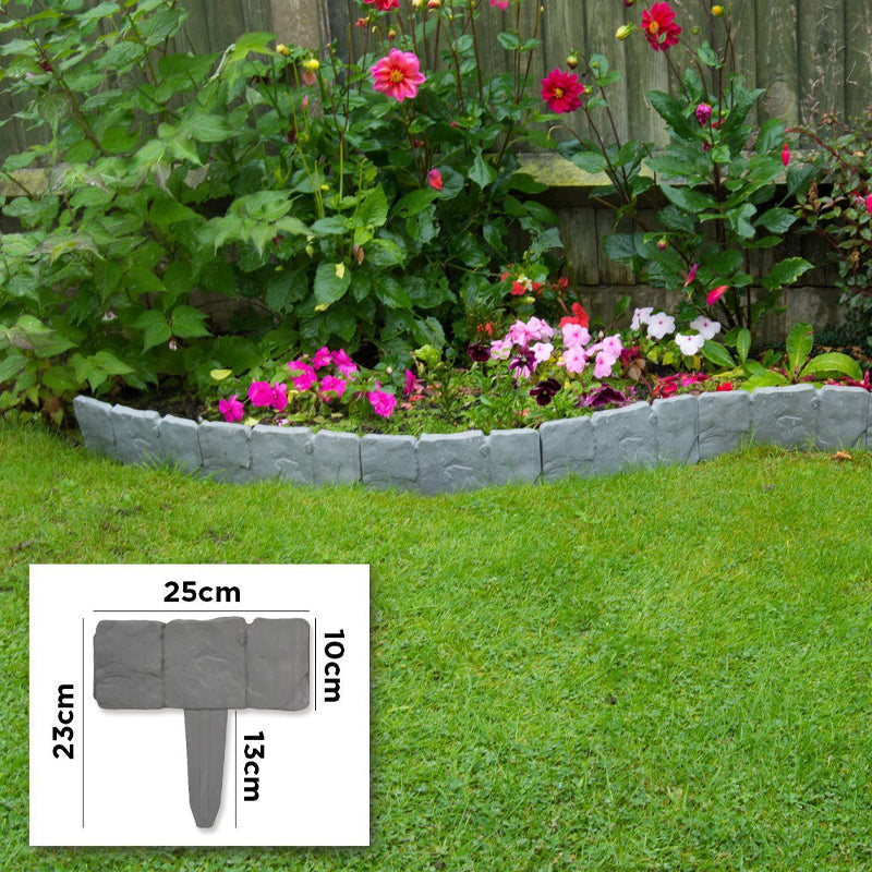 🌿✨ 66% Off Looks Real Stone💥Imitation Stone Garden Fence