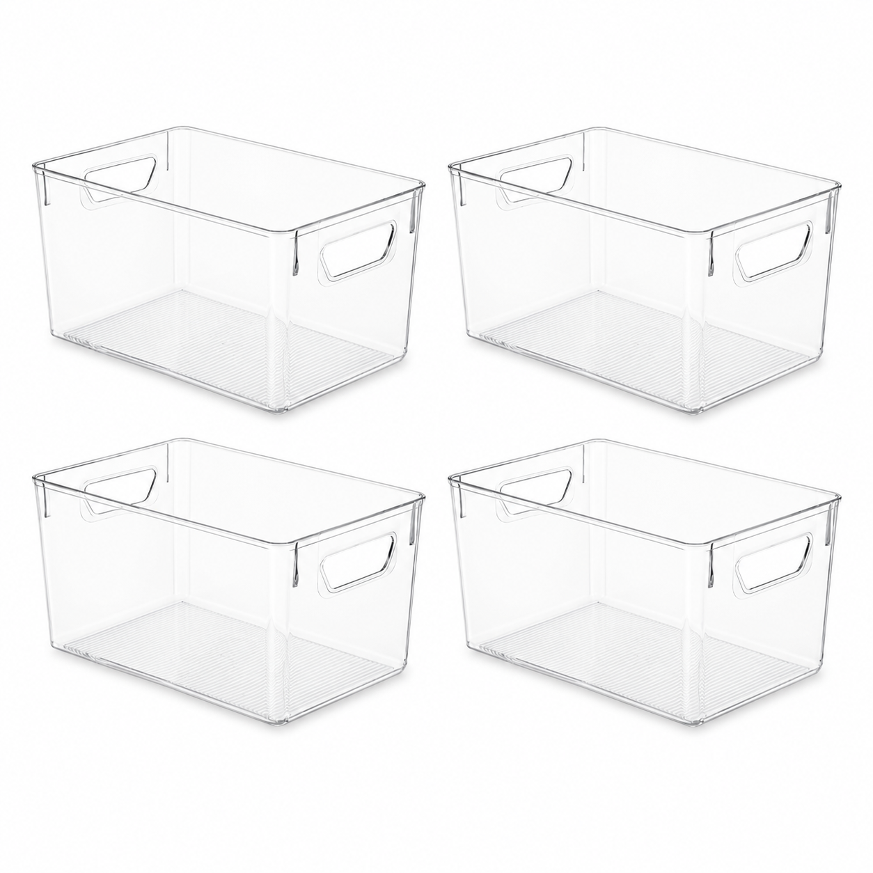 🔥 BIG SALE 🔥 Crystal Clear Freezer Storage Bins | More You Buy, More You Save!