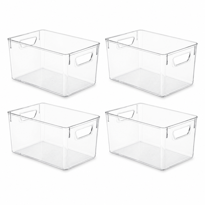 🔥 BIG SALE 🔥 Crystal Clear Freezer Storage Bins | More You Buy, More You Save!