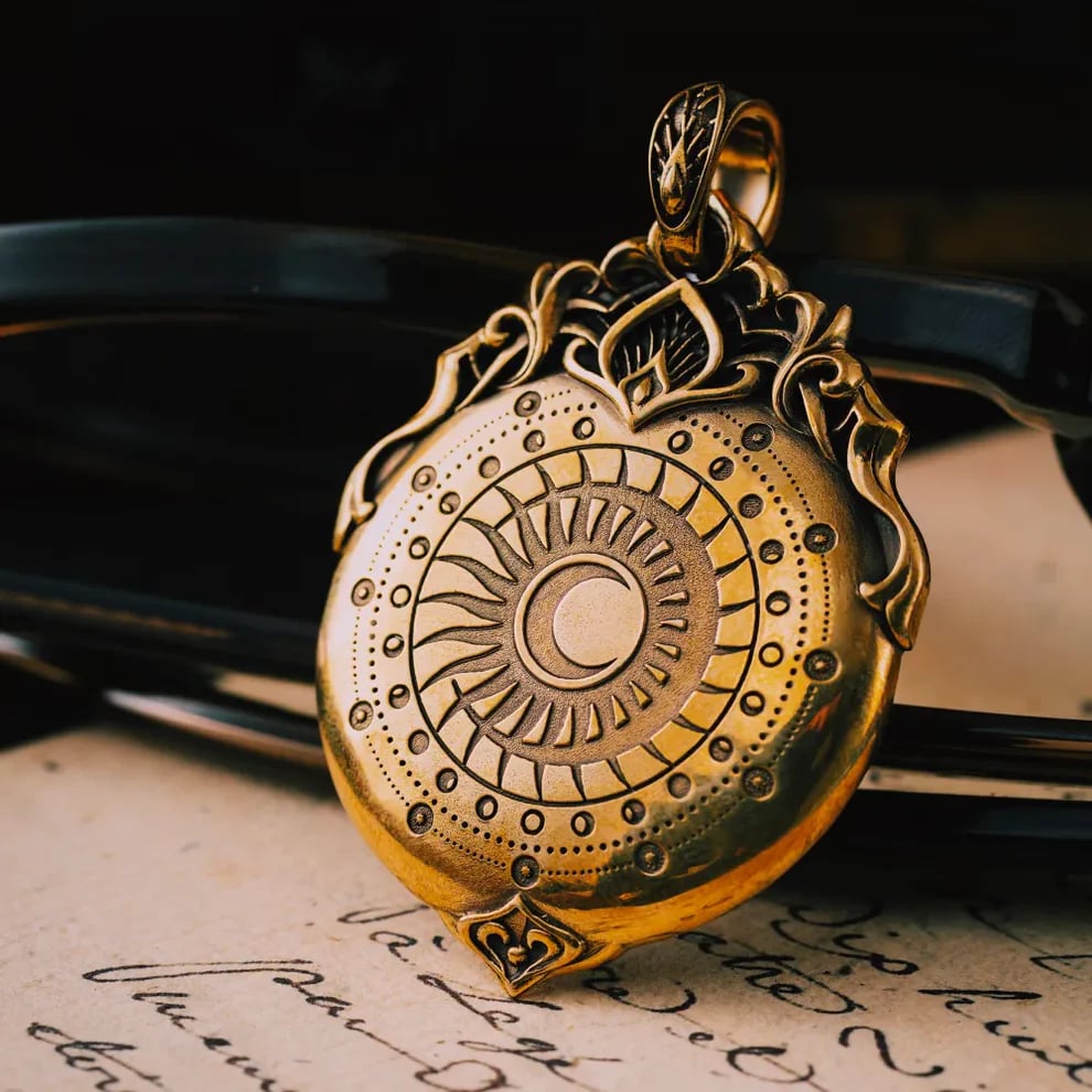 👁️‍🗨️Handmade Tarot Vision Pendant: Connect to Cosmic Wisdom Anytime(Cheat Sheet Included) 🔥🔥 Buy 2 Get 10% Off
