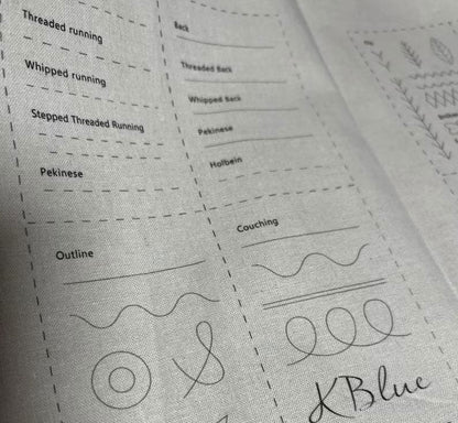 🌈Beginner-Friendly💕2026 Upgraded Embroidery Stitch Book Kit
