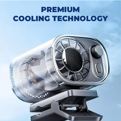 ✨ Portable LED Car Fan—Stay Cool and Comfortable Every Time You Drive! ✨