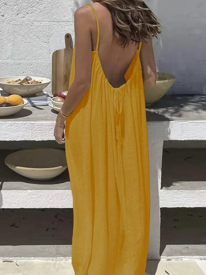 ✨ Adjustable backless strap dress – show off your charm! 💕 🔥🔥 Buy 2, Get 10% Off