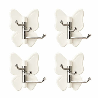 🔥2026 SALE - 🦋No Drilling Swivel Butterfly Hook