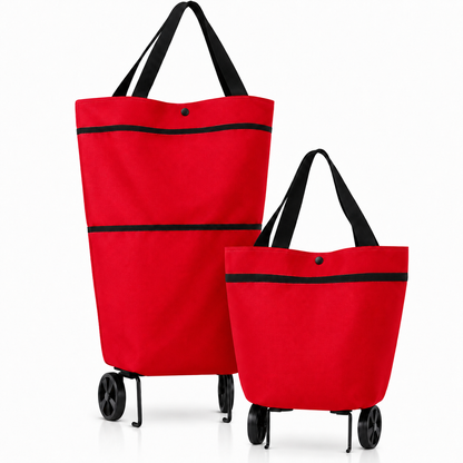 🔥LAST DAY 40% OFF🔥 2 in 1 Foldable Shopping Cart Bag🎁