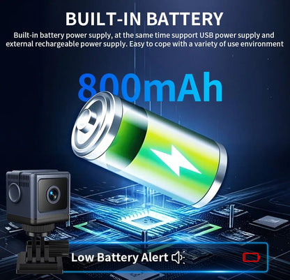 W03 Smart WiFi Security Camera – 1080P HD, Night Vision, Low Power