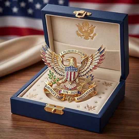 🇺🇸 America 250th Anniversary Brooch 🦅