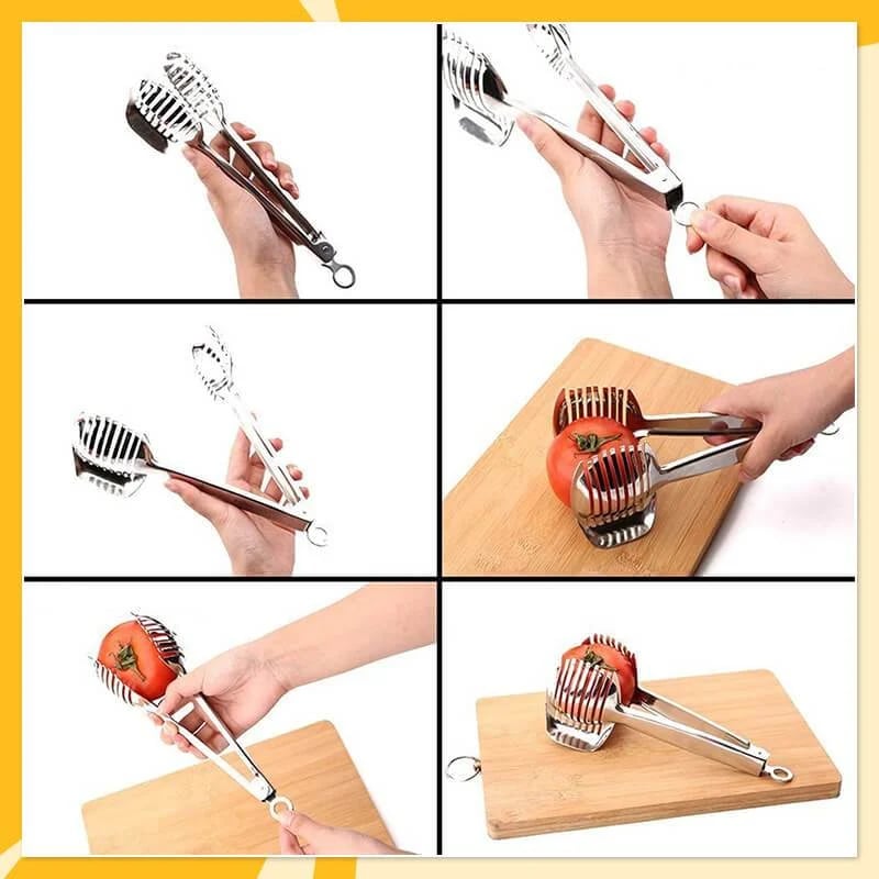 🔥 50% OFF TODAY – 2-Pack Stainless Steel Kitchen Slicing Guide