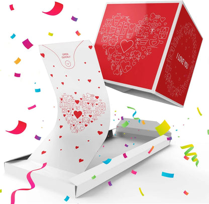 ✨Christmas Exploding Confetti Surprise Card – Pop-Up Joy in Every Envelope 🎄✨