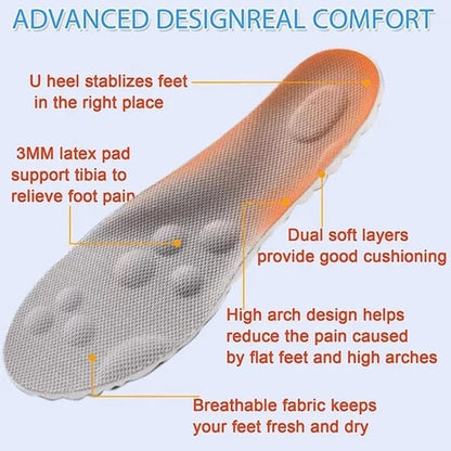 ☀️Relax on the weekend ☁️ 4D Cloud Technology Insole - Super Soft 🔥🔥 Buy 2 Get 1 Free