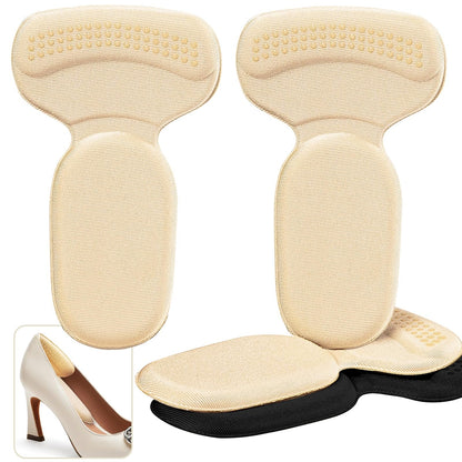 Anti-slip Heel Liners Soft Cushion Heel Protector Pads for Women Men Shoes