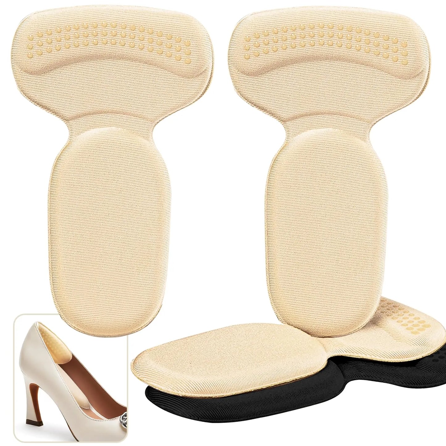 👠Anti-slip Heel Liners✨Soft Cushion Heel Protector Padsfor Women Men Shoes
