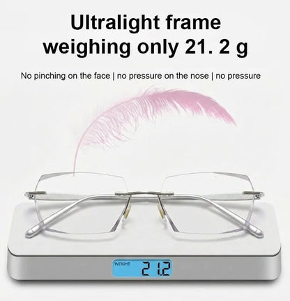 【Co-Created by Designers】Gypsophila Smart Zoom and Color-Changing Reading Glasses