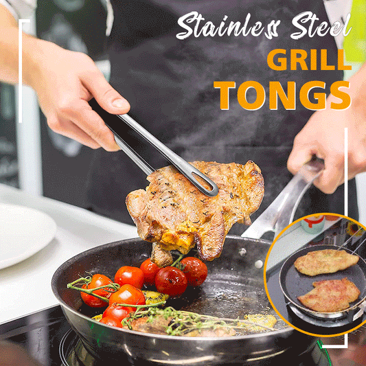 🔥Stainless Steel Grill Tongs