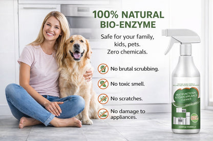 🏆50K+ SOLD 🧽Kitchen Enzyme Cleaner – Powerful Degreasing, Long-Lasting Freshness[🔥Newly Upgraded, New Packaging]
